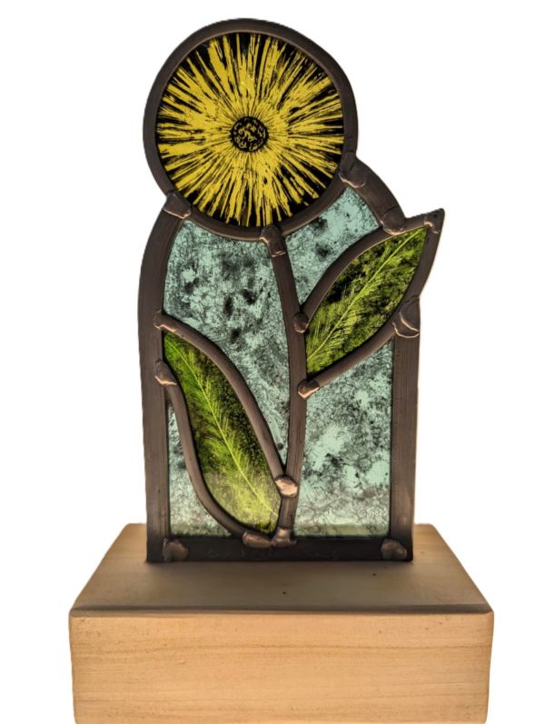 Golden Bloom - The Flower Collection from Cariad Glass - Image 3