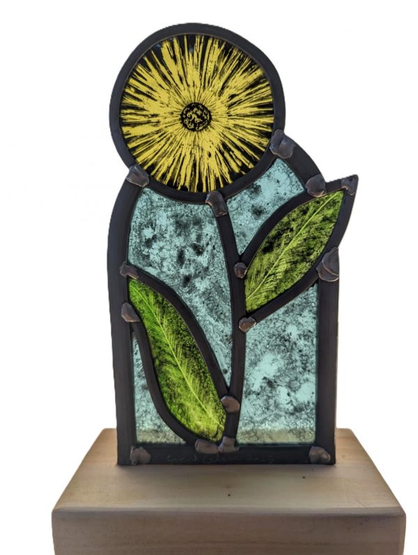 Golden Bloom - The Flower Collection from Cariad Glass