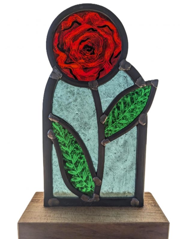 Velvet Petal - The Flower Collection from Cariad Glass