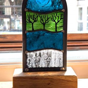Little Landscapes - Moonlit Lagoon