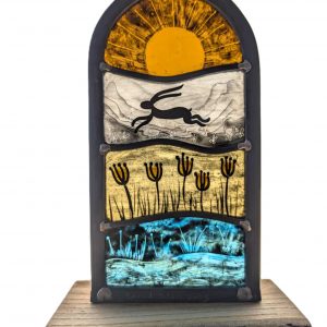 Cariad Glass artisan glass panel