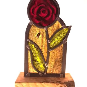 The Curious Bee - The Flower Collection from Cariad Glass